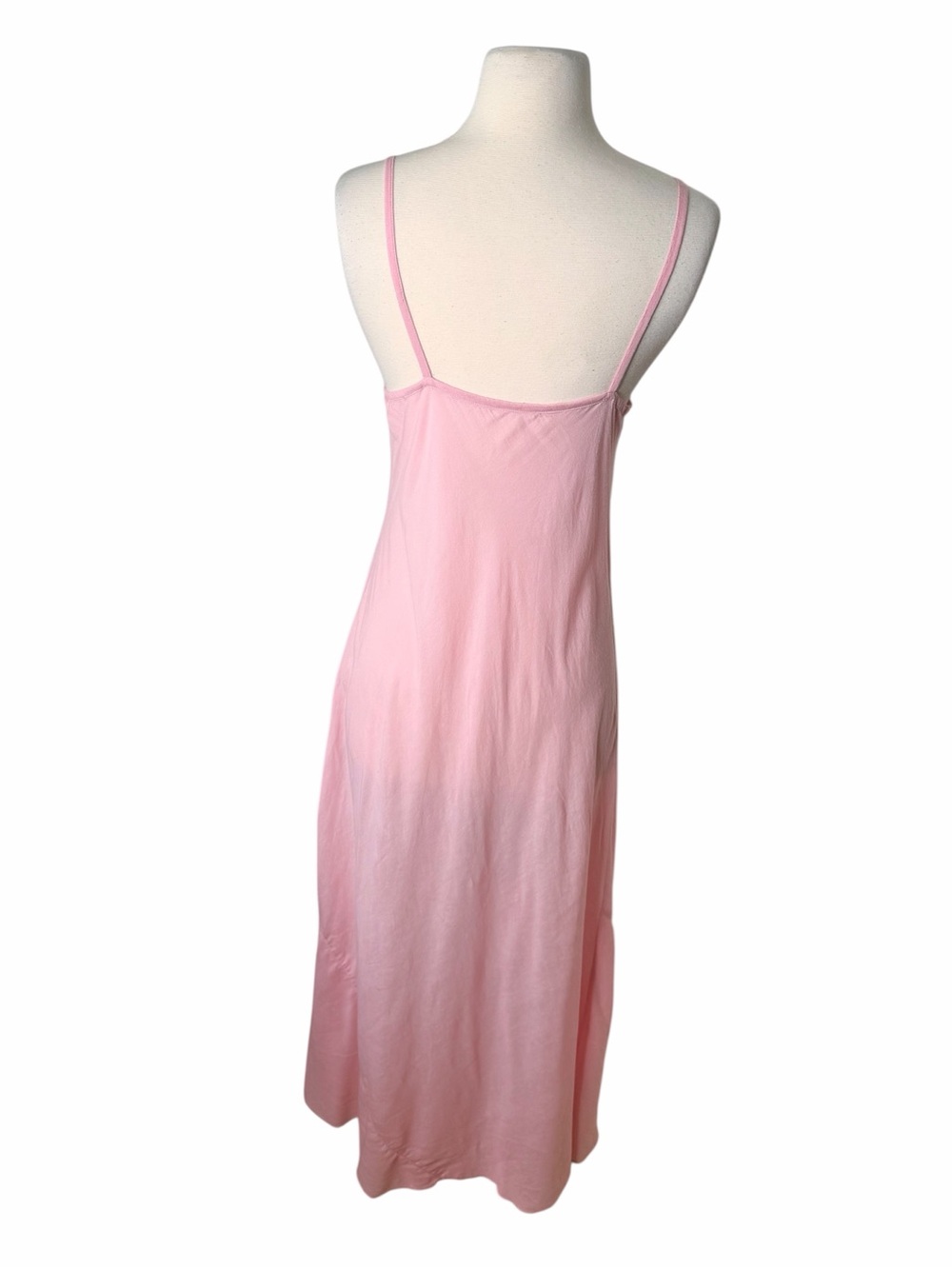 Vintage Cotton Lace Slip Maxi Dress. - Picture 5 of 7